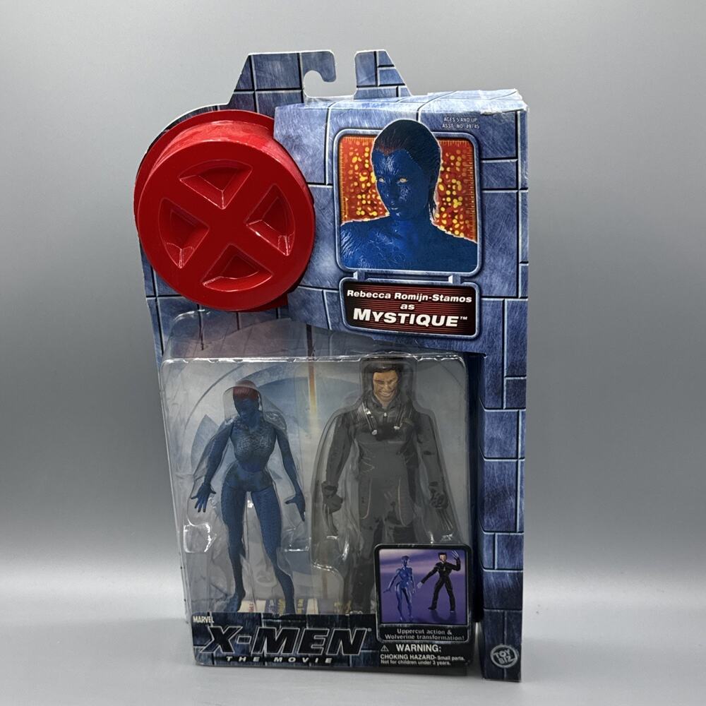 2000 Toy Biz X-Men: The Movie Rebecca Romijn-Stamos As Mystique